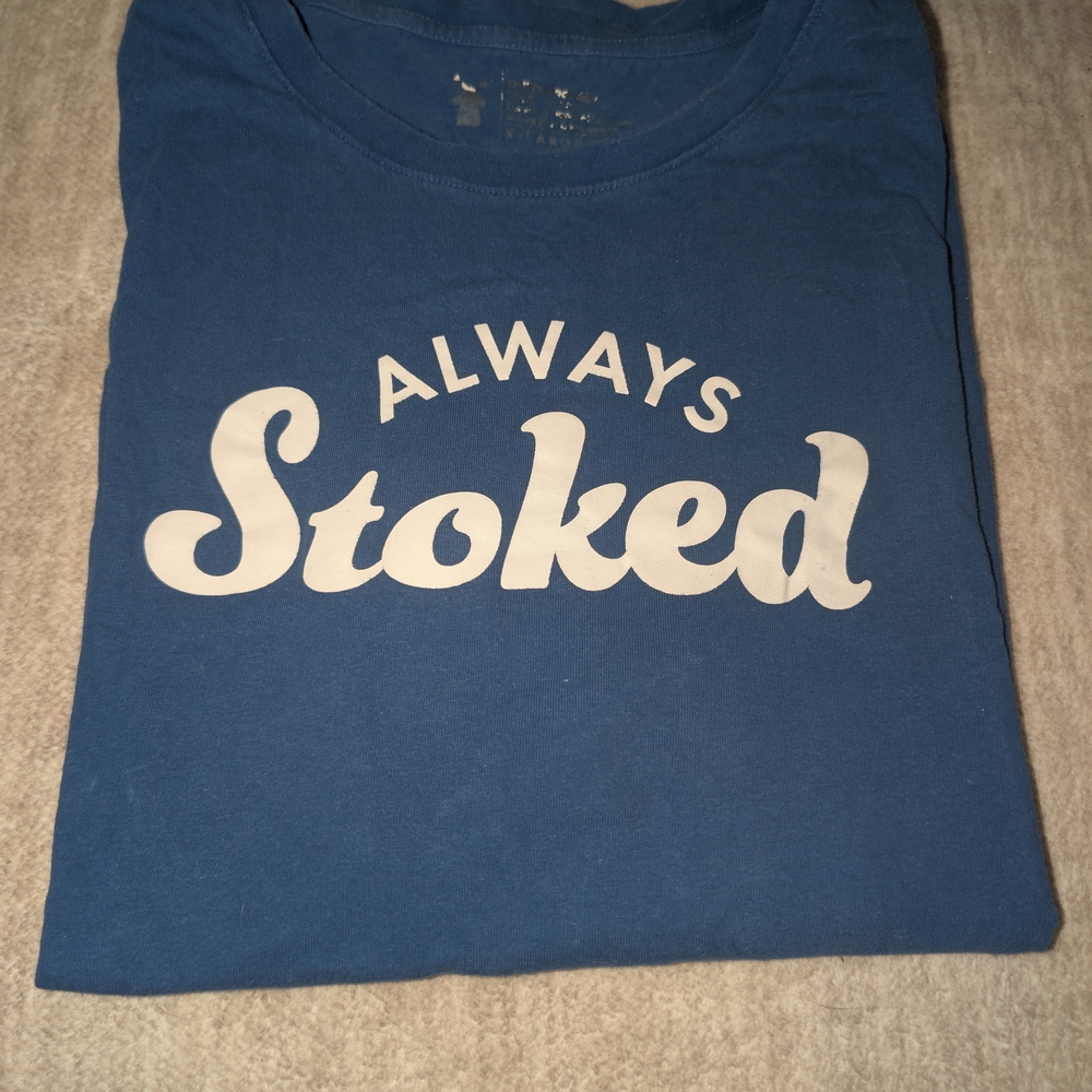 Dutch Bros Blue "Always Stoked" Graphic Tee